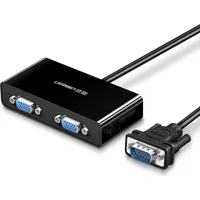 UGREEN 40254 1x2 VGA-Splitter - schwarz
