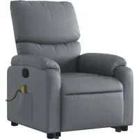 VidaXL Massagesessel mit Aufstehhilfe Kunstleder 99 x 99 x