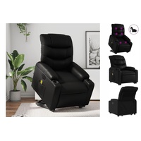 VidaXL Massagesessel mit Aufstehhilfe Kunstleder 147 x 80,5 x