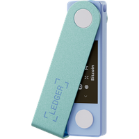 Ledger Nano X Krypto-Hardware-Geldbörse Pastel Green (Bitcoin, Ethereum Classic,