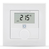 EQ-3 Homematic IP Smart Home Wandthermostat mit Luftfeuchtigkeitssensor, digitales