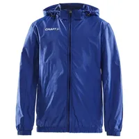 Craft Wind Jacket Jr Club Cobolt 122/128 - Blau