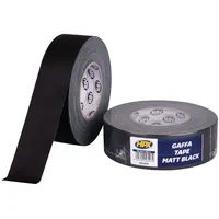 HPX Gaffer Tape Schwarz matt 48 mm x 50