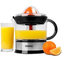Duronic JE407 Elektrische Zitruspresse 2 Kegel, Orangenpresse hohe Saftgewinnung,