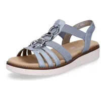 REMONTE Komfort Sandalen in Blau | Gr.: 36