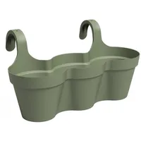 Artevasi Capri Triple Balkonkasten Olivgrün 54 cm zum Einhängen