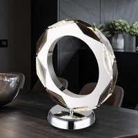 GLOBO Tischleuchte Tischlampe Nachttischleuchte LED Kristall BigLight