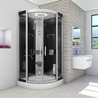 AcquaVapore Dampfdusche Duschkabine Sauna 80x80 cm ohne 2K Scheiben