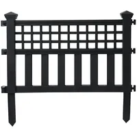 POWERTEC Garden Zaun-Set 60 x 51,5 cm PP