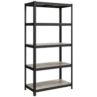 Songmics Standregal verstellbar mit 5 Ablagen 50 x 100