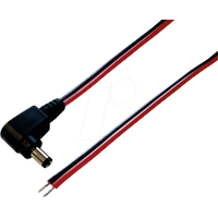 BKL Electronic 075106 Niedervolt-Anschlusskabel Niedervolt-Stecker - offene Kabelenden 5.50