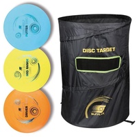 Sunflex Disc Golf Wurfscheiben + Target Set bunt No