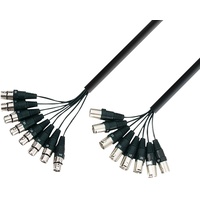 Adam Hall Cables 3 STAR LOOM 8 x XLR