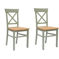 OTTO home Esszimmerstuhl Tatra TOPSELLER Massivholz grün 2er Set