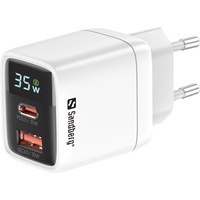 Sandberg 2in1 Charger 1xUSB-C 1xUSB 35W