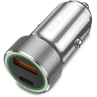 PEDEA 20W USB-C PD KFZ-Schnellladegerät 12/24V - 2-Ports Mehrfach