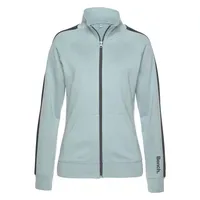 Bench. loungewear Sweatjacke Damen mint-schwarz Gr.44/46