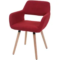 Mendler Esszimmerstuhl HWC-A50 II, Stuhl Küchenstuhl, Retro 50er Jahre