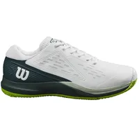 Wilson Herren Rush Pro Ace Clay Tennis Shoe, White/Ponderosa
