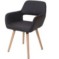 Mendler Esszimmerstuhl HWC-A50 II, Stuhl Küchenstuhl, Retro 50er Jahre