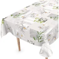 ANRO Tischdecke abwaschbar Wachstuch Wachstuchtischdecke 120 x 140cm mit