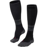 Falke TK Compression Energy Herren Trekking Kniestrümpfe Black 3003
