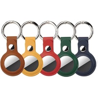 4smarts Kunstleder Case Set f. AirTags 5 Stk (farblich