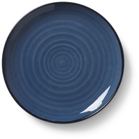 Kähler Colore Frühstücksteller 19 cm, blau