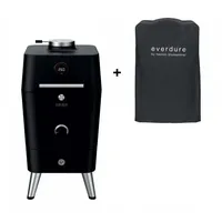 Everdure 4K Kamado Kohle- und elektrischer Outdoor Ofen Schwarz