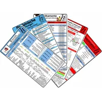 Hawelka Stations Karten-Set - Laborwerte, Med. Abkürzungen, Medikamente -