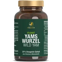 Vitactiv Yamswurzel Wild yam Kapseln zur Unterstützung des Stoffwechsels