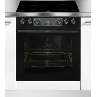 Gorenje BCSI737DBGOT Induktions Herd-Set mit 1-fach-Teleskopauszug, ecoClean Plus, Pizzafunktion