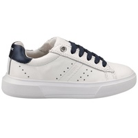 GEOX J NETTUNO Girl B Sneaker, White/DK Navy, 30