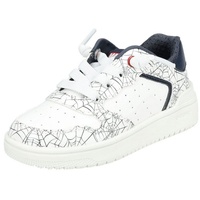GEOX Sneaker Sneaker Kunstleder/Mesh - Weiß