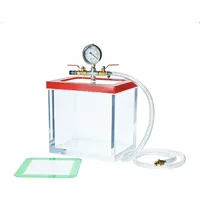 Feel2home Acryl 7,39L Vakuumkammer 220x210x160mm Entgasungskammer Harzfalle Vacuum Robust