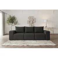 Fun Möbel Sofa Designersofa ESTELLE 3-Sitzer mit Schlaffunktion in