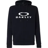 OAKLEY Herren SWEATSHIRT BARK FZ HOODIE 2.0, Black/White, XXL