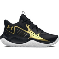 Under Armour Jet '23 Basketballschuhe Kinder 002 black/black/metallic gold