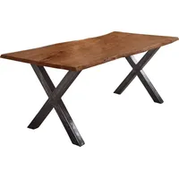 Ab:stil.art.moebel FREDERIK 160 x 85 x 85 cm nussbaumfarben