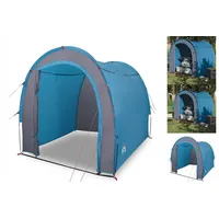 VidaXL Strandzelt Azurblau 268x223x125 cm 185T Polyester