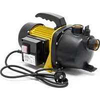 Wiltec Gartenpumpe 3800/h, 1200W, mit Tragegriff & Wasserablassschraube, max.