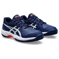 Asics Gel-Game 9 Gs Clay/Oc Sneaker, Blue Expanse White,