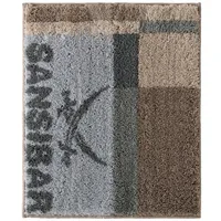 Sansibar Badteppich Cliff, in Taupe | Gr.: 55x65 cm