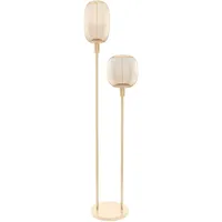 LEDVANCE Stehlampe Decor Stick 2-fl., Höhe 146cm, beige