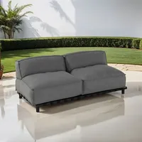 Schöner Wohnen SCHÖNER WOHNEN-Kollektion Lounge-Sofa Vlieland Acryl Grau Grey