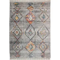 Novel Webteppich Intense, Grau, Textil, Abstraktes, rechteckig, 200x300 cm,