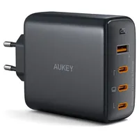 Aukey Pa-b7s Omnia Ii Gan 3xusb-c 1xusb-a Pd 3.0