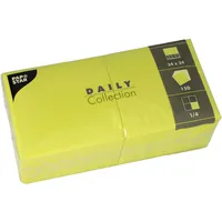 Papstar PAPSTAR, 150 Servietten "DAILY Collection" 1/4-Falz 24 cm