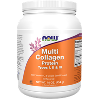 NOW Foods Multi Collagen Protein - III Pulver