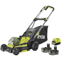 RYOBI RY18LMX40C-240 18 V 2 Akkus, Schnittbreite, 40 cm
